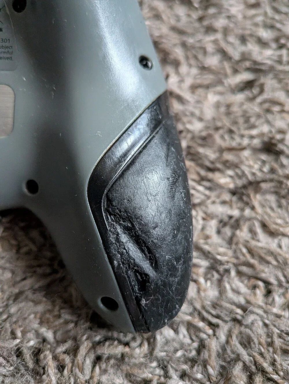 Batman Arkham City Batarang Collectors Edition Xbox 360 Wired Controller FLAWS*